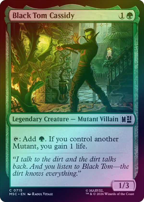 Black Tom Cassidy (Foil) (MSC)