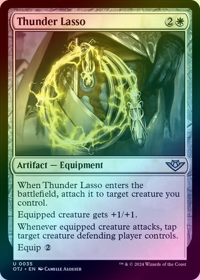 Thunder Lasso (Foil) (OTJ)