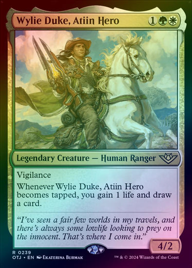 Wylie Duke, Atiin Hero - Promo Pack (Foil) (POTJ)