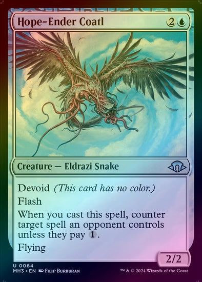 Hope-Ender Coatl (Foil) (MH3)