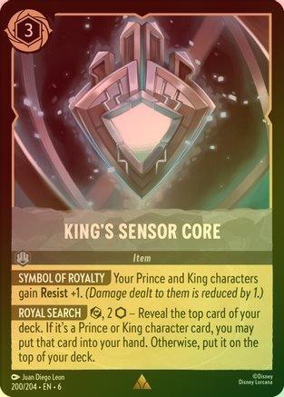 King's Sensor Core - 200/204 - Rare (Foil)