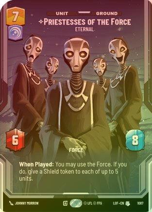 Priestesses of the Force - Eternal (Prestige Foil) - 1087 - Uncommon