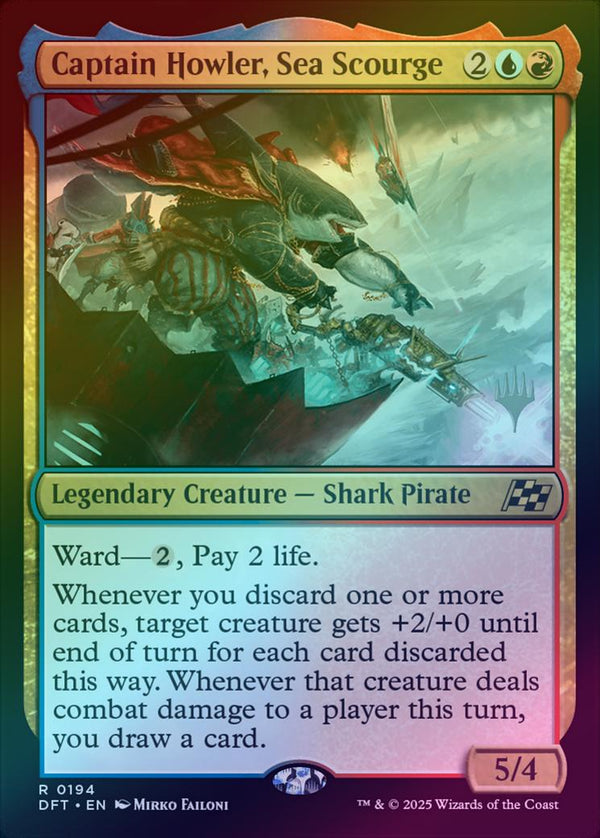 Captain Howler, Sea Scourge - Promo Pack (Foil) (PDFT)