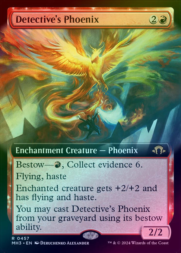 Detective's Phoenix - Extended Art (Foil) (MH3)