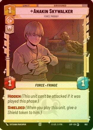 Anakin Skywalker - Force Prodigy - 692 - Special (Foil)
