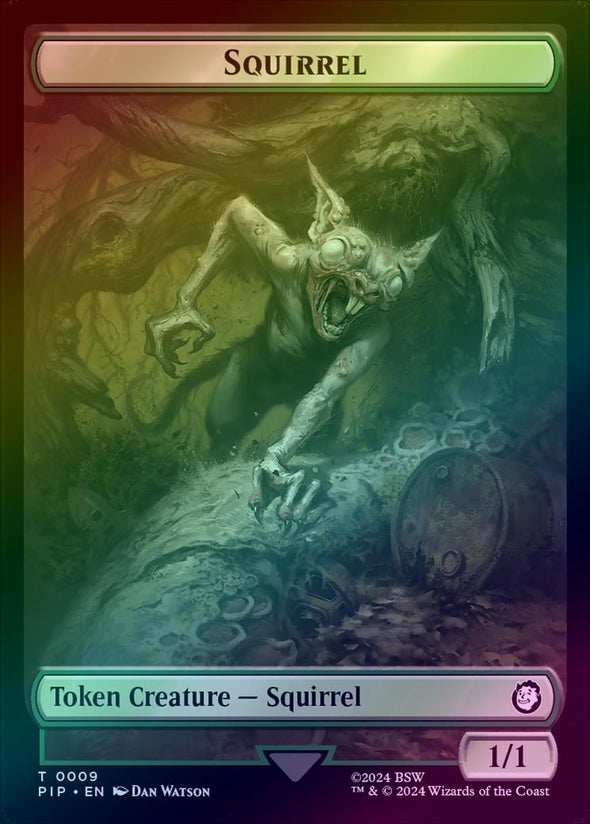 Squirrel // Radiation Token (Foil) (TPIP)