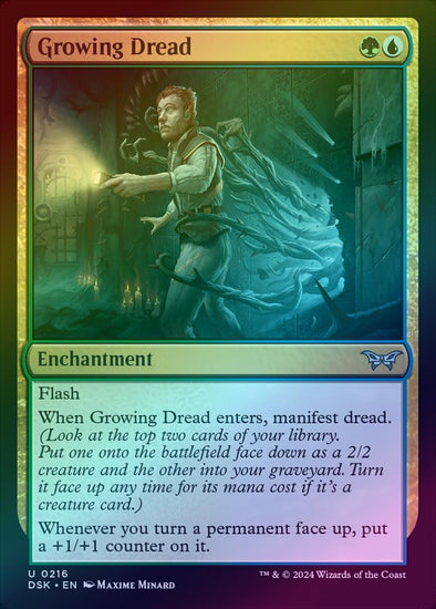 Growing Dread (Foil) (DSK)