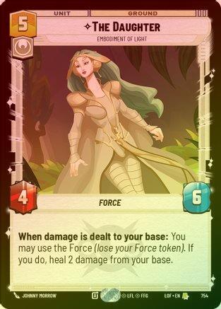 The Daughter - Embodiment of Light - 754 - Rare (Foil)