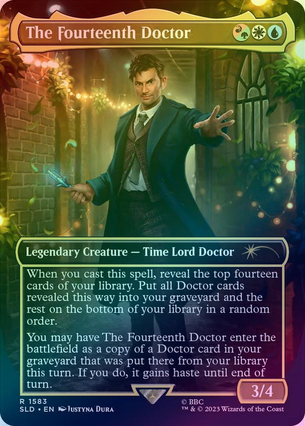 The Fourteenth Doctor - Borderless (Foil) (SLD)
