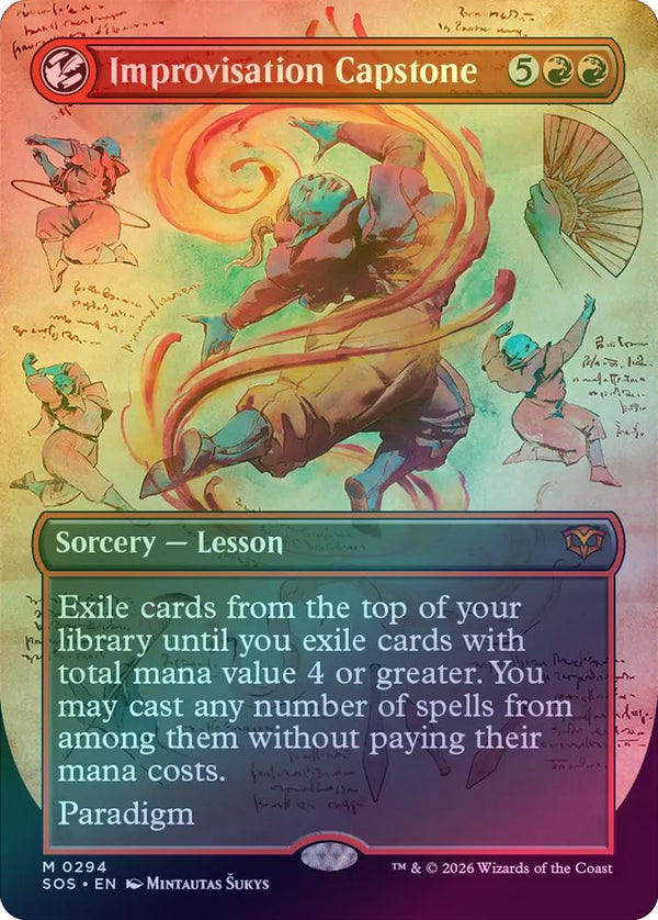Improvisation Capstone - Borderless (Foil) (SOS)