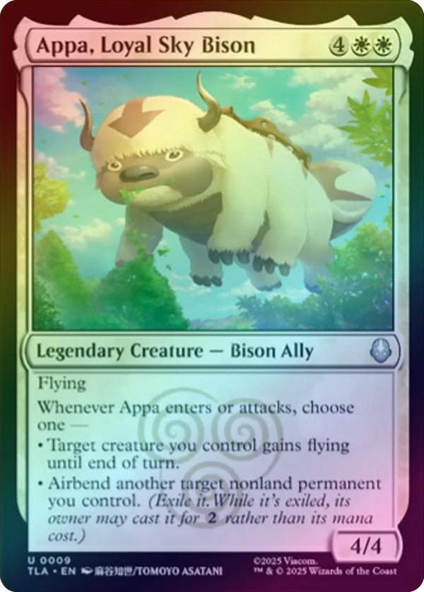 Appa, Loyal Sky Bison (Foil) (TLA)