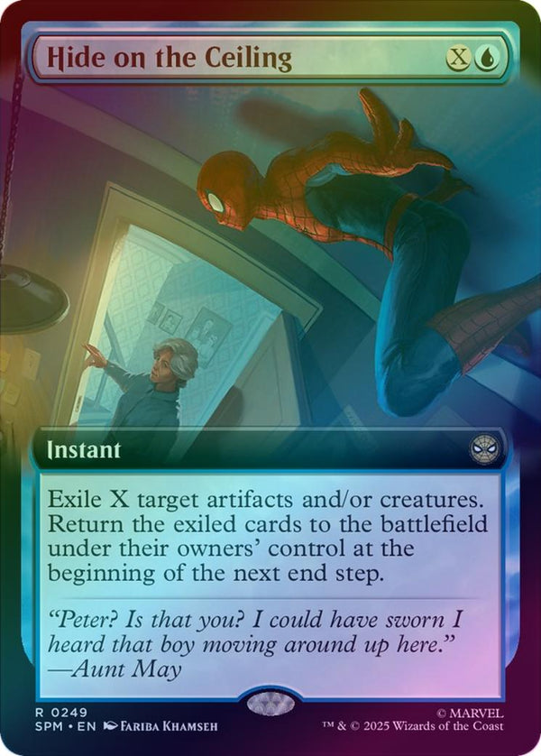 Hide on the Ceiling - Extended Art (Foil) (SPM)