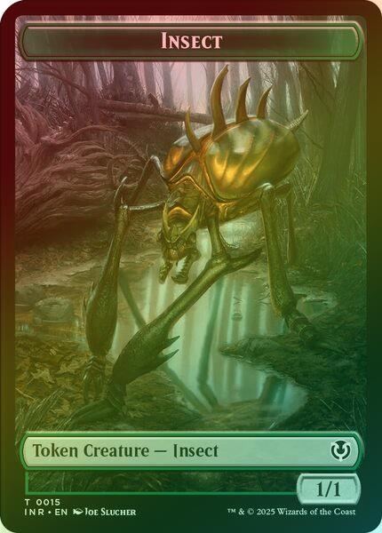 Insect // Spider Token (Foil) (TINR)