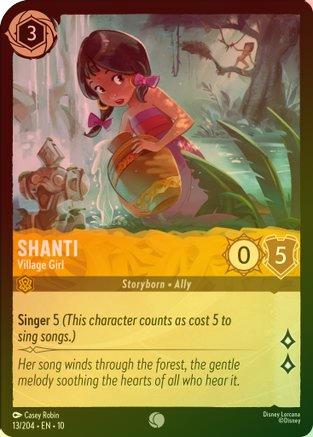 Shanti (Village Girl) - 13/204 - Common (Foil)