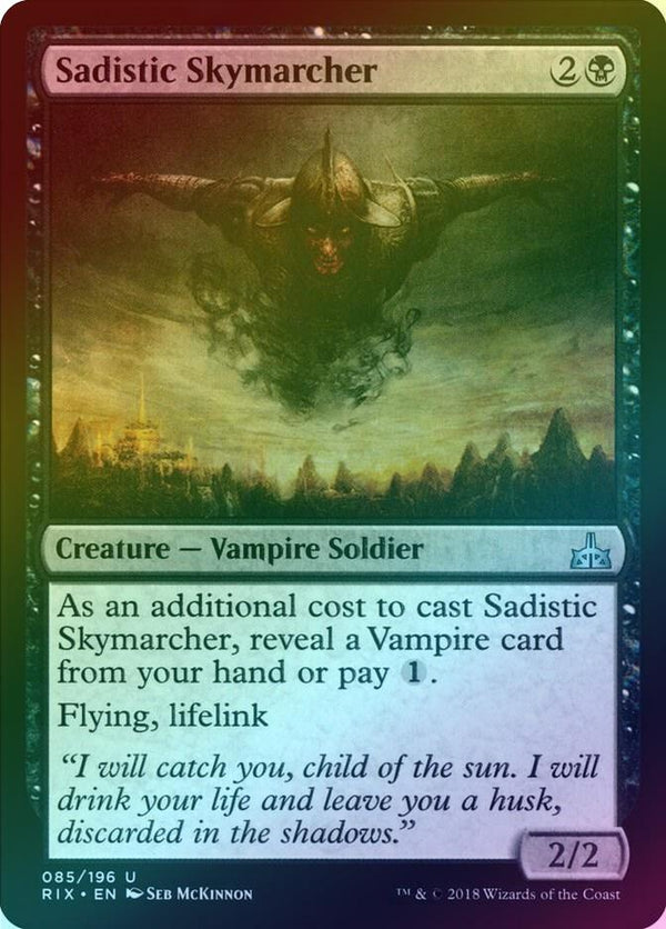 Sadistic Skymarcher (Foil) (RIX)