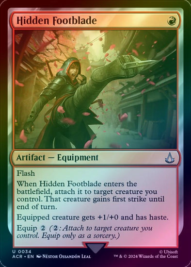 Hidden Footblade (Foil) (ACR)