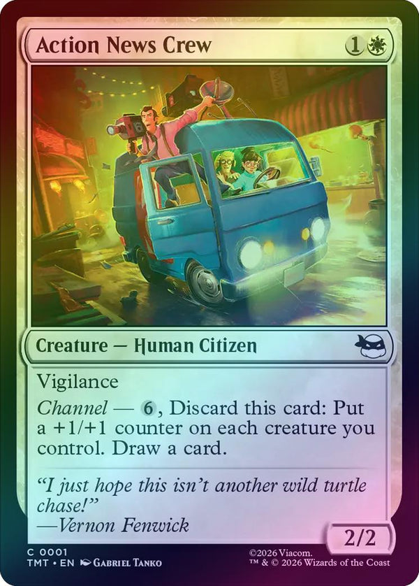 Action News Crew (Foil) (TMT)