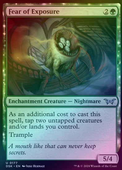 401 Games Canada - Fear of Exposure (Foil) (DSK) 401 Games Canada - Fear of Exposure (Foil) (DSK)