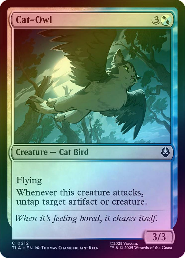 Cat-Owl (Foil) (TLA)