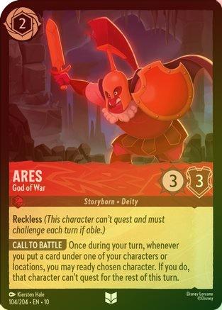 Ares (God of War) - 104/204 - Uncommon (Foil)