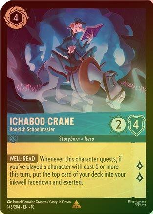 Ichabod Crane (Bookish Schoolmaster) - 148/204 - Rare (Foil)