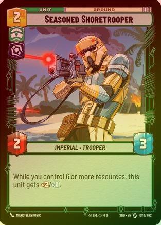 Seasoned Shoretrooper - 083/262 - Common (Foil)