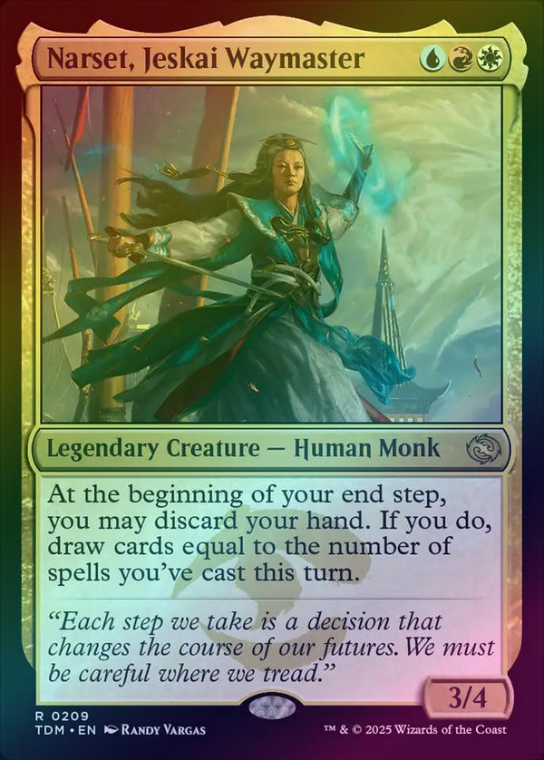 Narset, Jeskai Waymaster (Foil) (TDM)