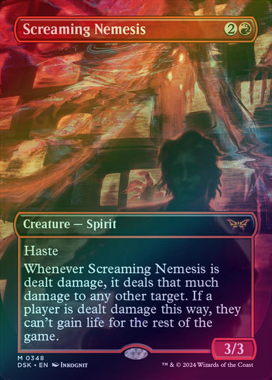 Screaming Nemesis - Borderless (Foil) (DSK)