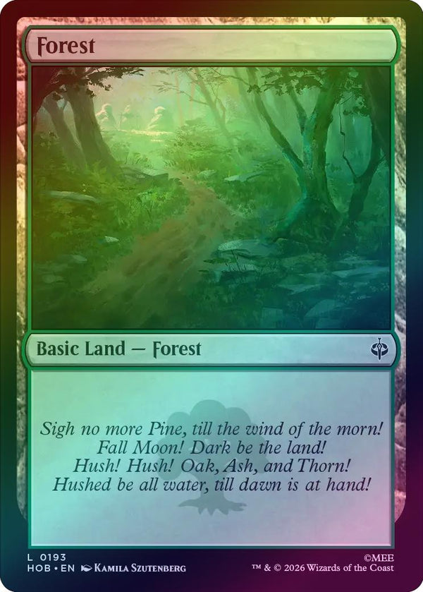 Forest (193) (Foil) (HOB)