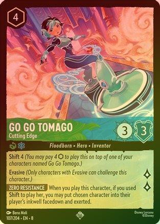 Go Go Tomago (Cutting Edge) - 107/204 - Super Rare (Foil)