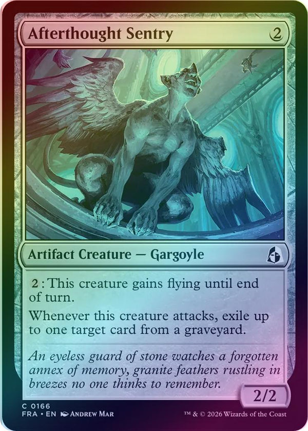 Afterthought Sentry (Foil) (FRA)