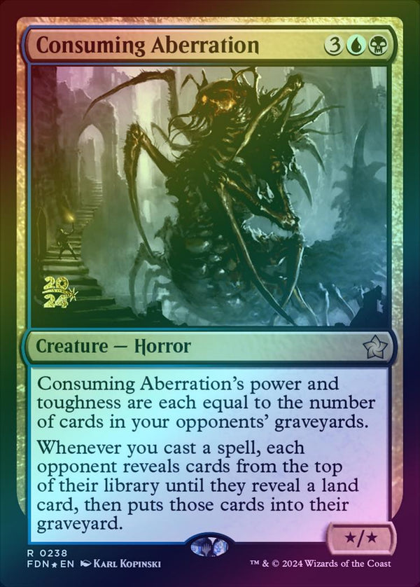 Consuming Aberration - Prerelease Promo (Foil) (PFDN)