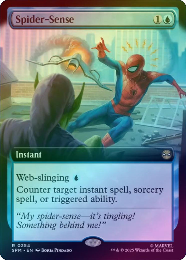 Spider-Sense - Extended Art (Foil) (SPM)