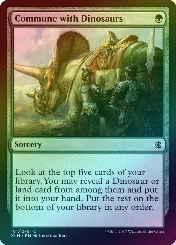 Commune with Dinosaurs (Foil) (XLN)