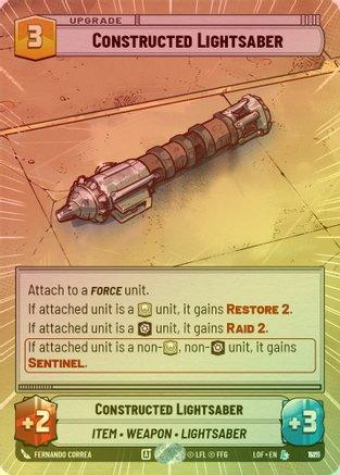 Constructed Lightsaber (Hyperspace) - 1001 - Legendary (Foil)