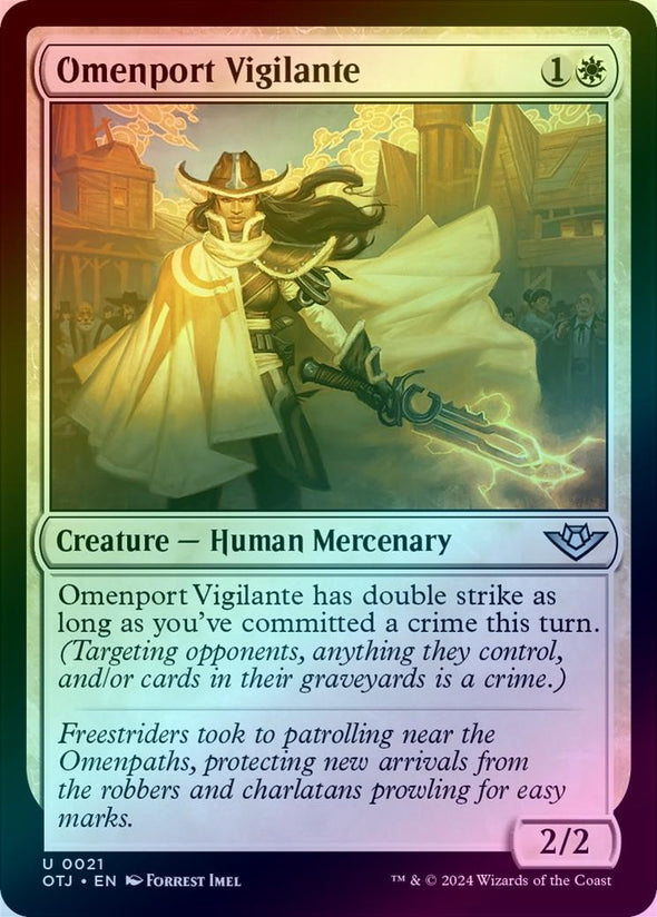 Omenport Vigilante (Foil) (OTJ)