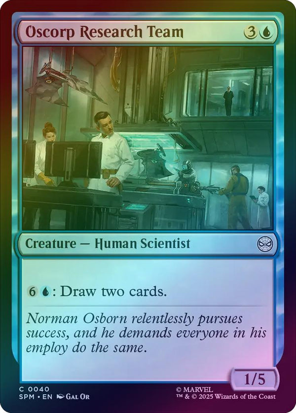 Oscorp Research Team (Foil) (SPM)