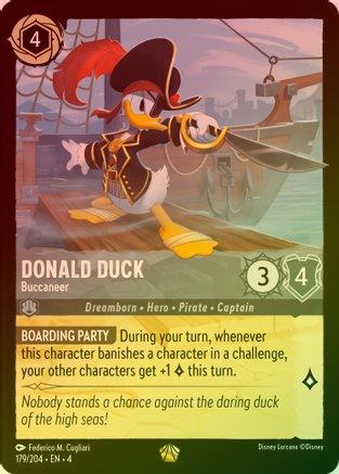 Donald Duck (Buccaneer) - 179/204 - Legendary (Foil)
