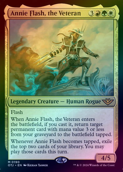 Annie Flash, the Veteran - Promo Pack (Foil) (POTJ)