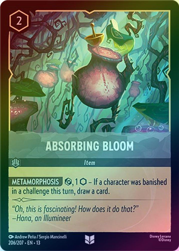 Absorbing Bloom - 206/207 - Uncommon (Foil)