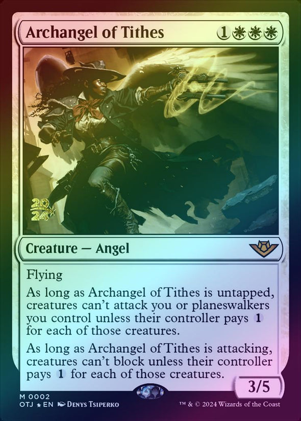 Archangel of Tithes - Prerelease Promo (Foil) (POTJ)