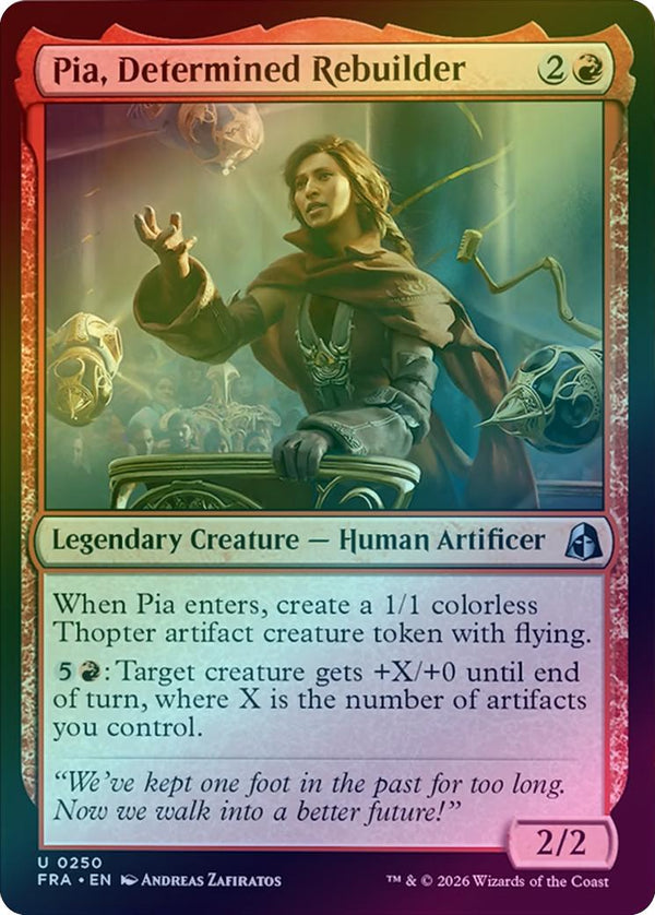 Pia, Determined Rebuilder (Foil) (FRA)