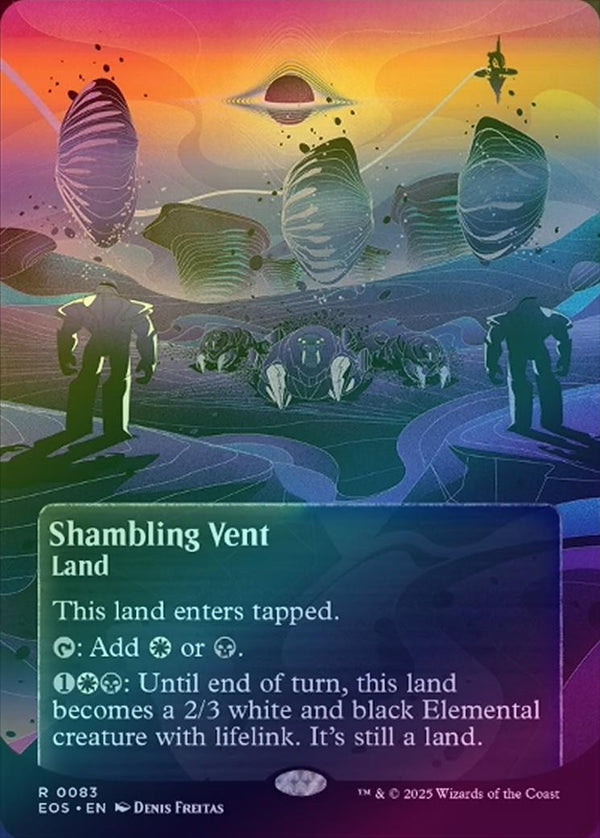 Shambling Vent - Borderless Poster (Foil) (EOS)