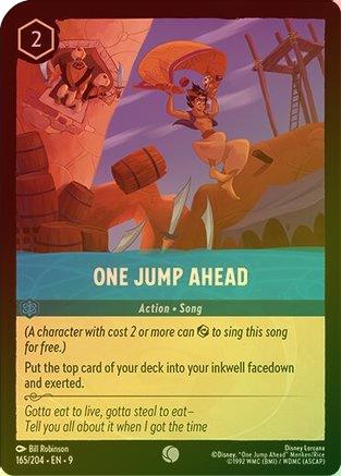 One Jump Ahead (Fabled Reprint) - 165/204 - Common (Foil)