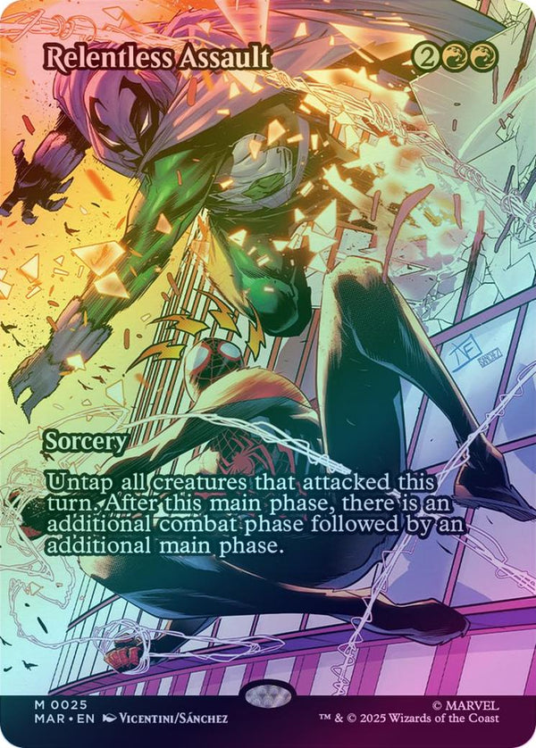 Relentless Assault - Source Material Showcase (Foil) (MAR)
