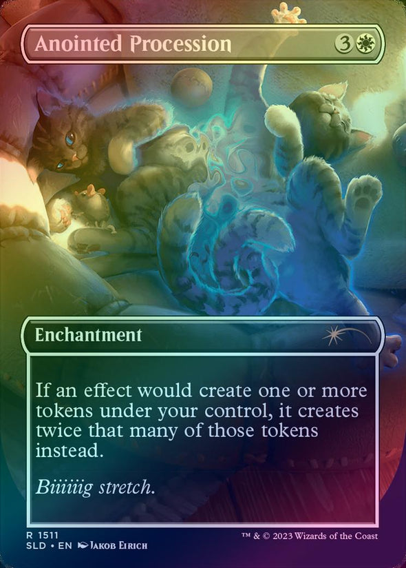 Anointed Procession // Anointed Procession - Borderless (Foil) (SLD)