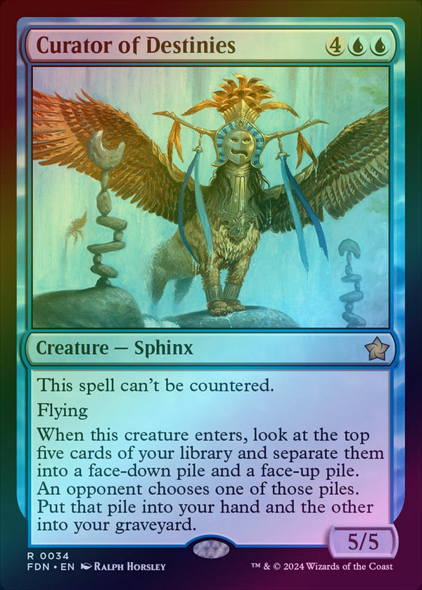 Curator of Destinies (Foil) (FDN)