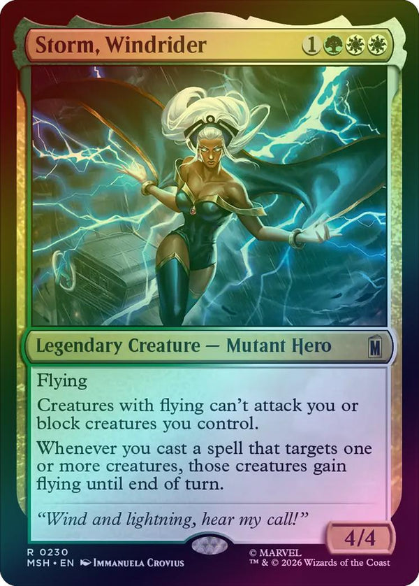 Storm, Windrider (Foil) (MSH) (Pre-Order)