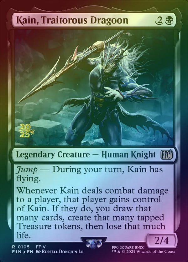 Kain, Traitorous Dragoon - Prerelease Promo (Foil) (PFIN)