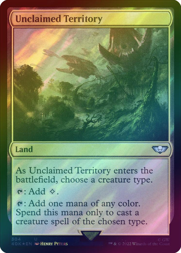Unclaimed Territory (Surge Foil) (40K)